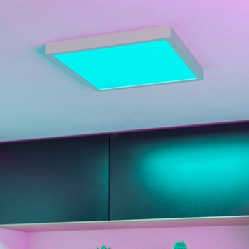 EGLO 901379 - LED RGBW димируемо опушено таванно осветително тяло FUEVA-Z LED/13, 5W/230V 29, 5cm IP44 бяло (EG901379)