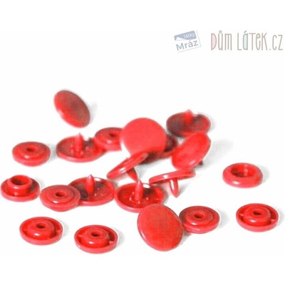 Plastové KAM nýtky červené – Zboží Mobilmania