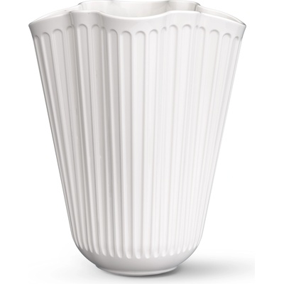 Kähler Ваза HAMMERSHOI UNFOLD 20 см, бял, керамика с глазура, Kähler (KHL693286)