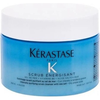 Kérastase Scrub Energisant čistící peeling pro mastnou pokožku hlasy 500 ml