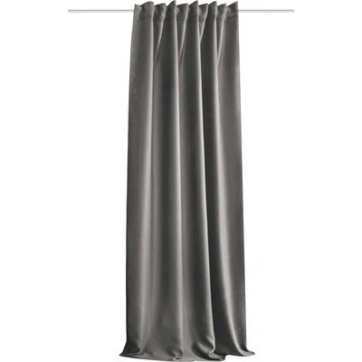Akustický záves s univerzálnou páskou sivý 3v1 245x135 cm