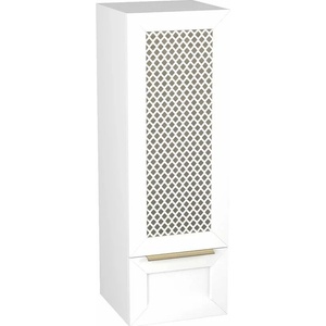 Krofam Chic бял висящ колонен шкаф 110 см (144-0001)