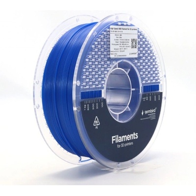 Gembird 3DP-ABS1.75HY-01-B Високоскоростна ABS нишка Blue 1, 75mm 1kg (3DP-ABS1.75HY-01-B)