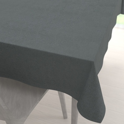Biante Obdĺžnikový obrus/imitácia brúsenej kože Alcantara ALC-019 Antracitovo sivý 140x200 cm