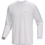 Arc'teryx Мъжка тениска Arc'teryx Kragg SL Cotton L/S Longsleeve - White Light - размер M (216-8856-0312)