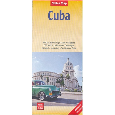 mapa Cuba Kuba 1:775 t voděodolná