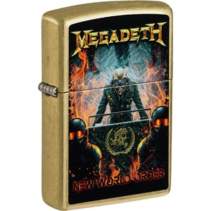 Zippo запалка ZIPPO - Megadeth - New World Order Design - 23084