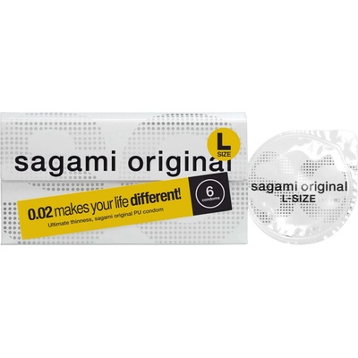 Sagami Original 0.02 L - презерватив - 58мм (6бр. )