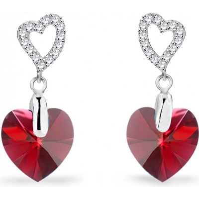 Spark červené se Swarovski Elements Amore KCS622810SC Scarlet