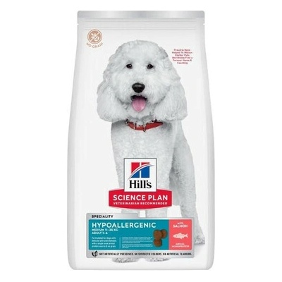 Hill's Science Plan Adult Medium Hypoallergenic Salmon 6 kg