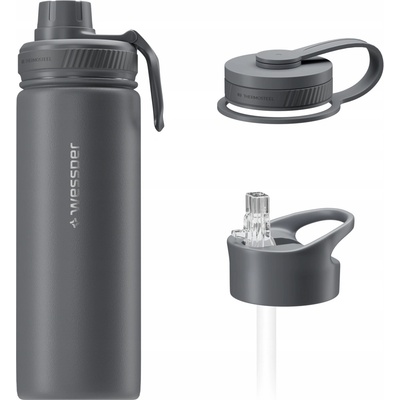 Wessper termoska B3 THERMOSTEEL 500 ml šedá kamenná