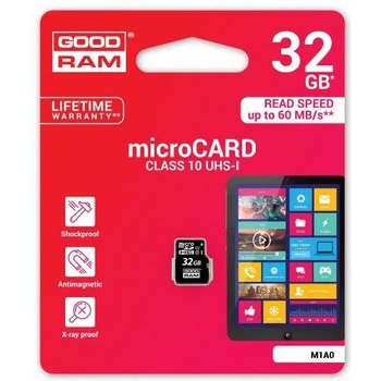 GOODRAM microSDHC 32GB C10/UHS-I M1A0-0320R11