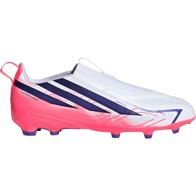 adidas F50 Hyperfast League Laceless FG biela
