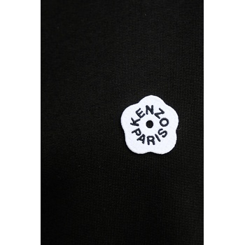 KENZO Памучен суичър Kenzo в черно с апликация FF52SW1804MF. 99J (FF52SW1804MF.99J)