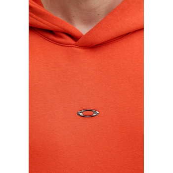 Oakley суичър с качулка мъжки от памук (FOA407826)