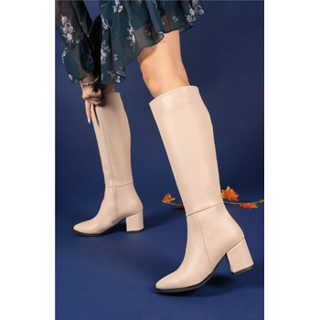 Riccon Дамски ботуши 0012816s - Бежови #358500 (358500_Бежов)