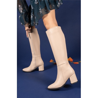 Riccon Дамски ботуши 0012816s - Бежови #358500 (358500_Бежов)