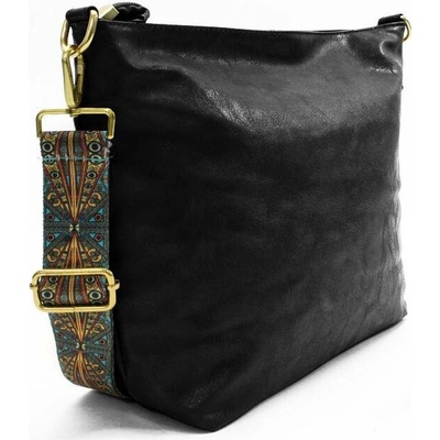 Dámská jednoduchá crossbody kabelka Amaya černá