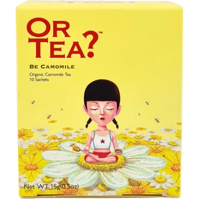 OR TEA? BIO Be Camomile krabička s čajovými sáčky 10 ks