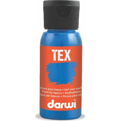 Darwi TEX Farba na textil 100050215 svetlomodrá 50 ml