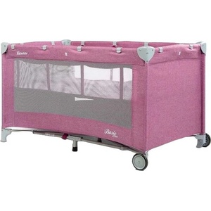 Caretero Сгъваема кошара на 2 нива Caretero - Basic Plus, Lavenda (TERO-3938) - baby