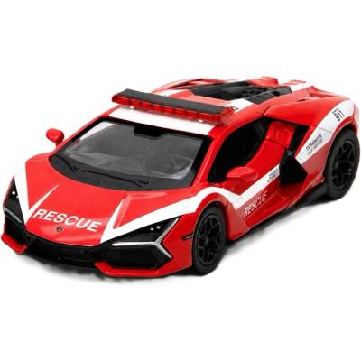 Kinsmart Метална количка Kinsmart Firefighter Edition - Lamborghini Revuelto, 1: 38 (53141)