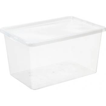 Plast Team Úložný box 52 l 59,5 x 39,5 x 31 cm Basic box čirý