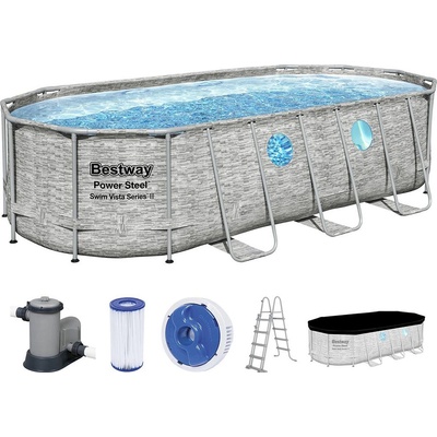 BESTWAY Steel Pro Max Splashview 549 x 274 x 122 cm 56716