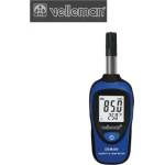 Velleman Термохидрометър velleman dem500 / -20 °c до 70 °c / lcd с подсветка (vel dem500)