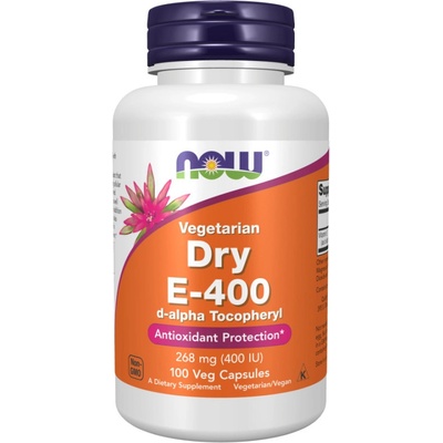 Now Vitamin E-400 Dry 100 kapsúl