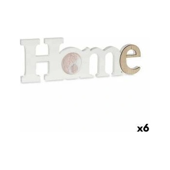 Gift Decor Рамка за снимки Gift Decor Home Бял Кафяв Дървен MDF (6 броя)