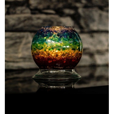 Relaxační svícen ViaHuman – rainbow 90mm