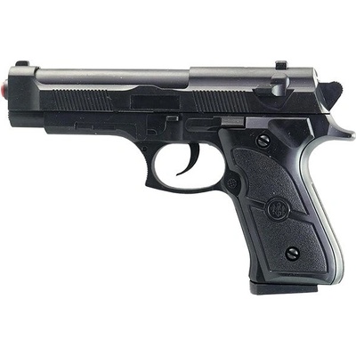 MaDe Pistolka na kartě s náhradními kuličkami 18 cm