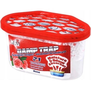 GEMSTONE, Weybridge, UK GEM 2 v 1 Pohlcovač vlhkosti 400 ml Rose s vôňou kvetov ruží
