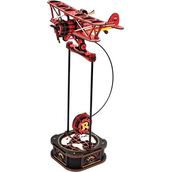 Robotime Дървен 3D пъзел Robo Time от 163 части - Небесен капитан (MCD01)