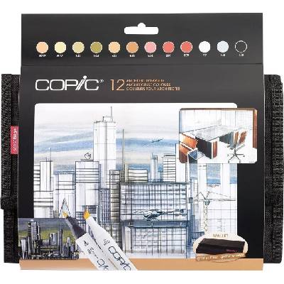 Copic Classic Пълнител за писалка Architecture Colours 12 бр (65.3931)
