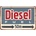 Ceduľa Diesel FUEL