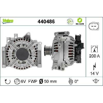 Alternátor VALEO 440486
