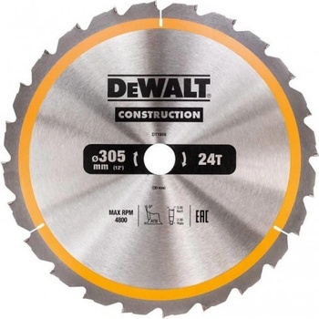 DeWALT DT1960 Pilový kotouč 305 x 30 mm na dřevo, 60 zubů