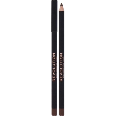 Makeup Revolution London Kohl Eyeliner ceruzka na oči s vysokou pigmentací brown 1,3 g