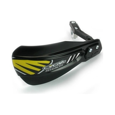 CYCRA kryty páček s upevněním (22mm/28,6mm) model COMPosyTE PRIMAL STEALTH RACER barva černá