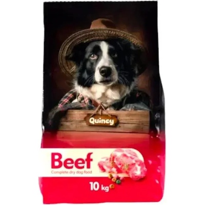 Суха храна за кучета Quincy с говеждо