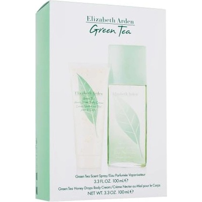 Elizabeth Arden Green Tea подаръчен комплект: EDP 100 ml + крем за тяло Honey Drops 100 ml за жени