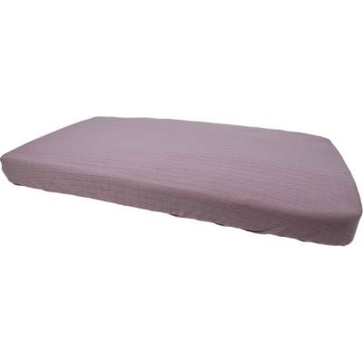 Lodger Slumber Solid prostěradlo rose 60x120