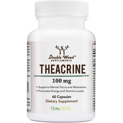 Double Wood Supplements Theacrine/ Теакрин, 60 капсули Double Wood (8UUF DW)