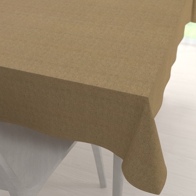 Biante Dekoračný obdĺžnikový obrus PML-121 Zlatohnedá režná 120x160 cm