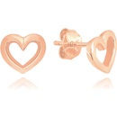 Minet Stříbrný prsten Snake s bílými zirkony JMAN0219SR54