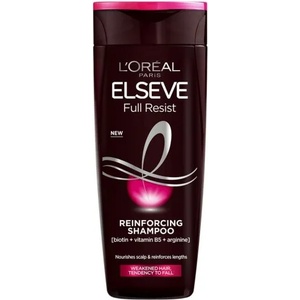 L'Oréal Elseve Full Resist Reinforcing Shampoo - Подсилващ шампоан за слаба и склонна към накъсване коса