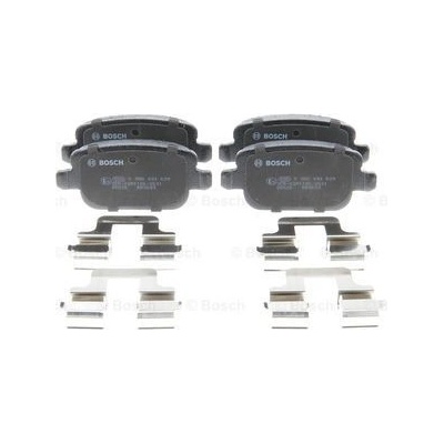 BOSCH Sada brzdových platničiek kotúčovej brzdy 0986494639