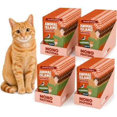 ANIMAL ISLAND Mono Quail 48x100 g